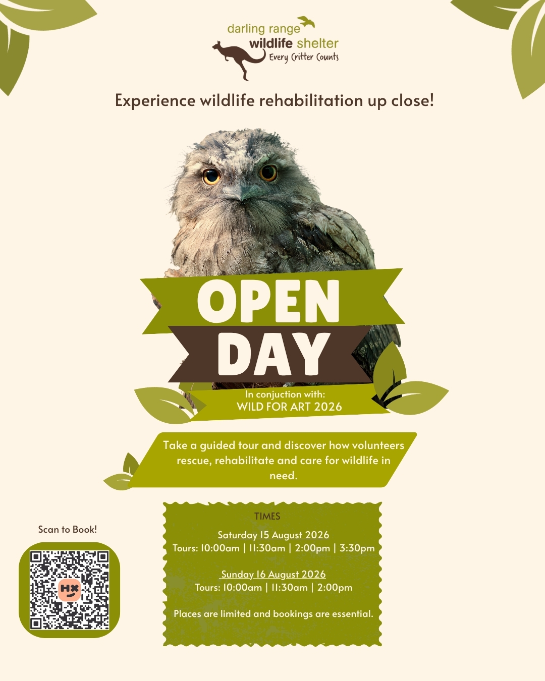 Experience Wildlife Rehabilitation Up Close at DRWS!